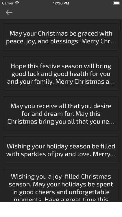 Christmas Wishes Card Greeting screenshot-4