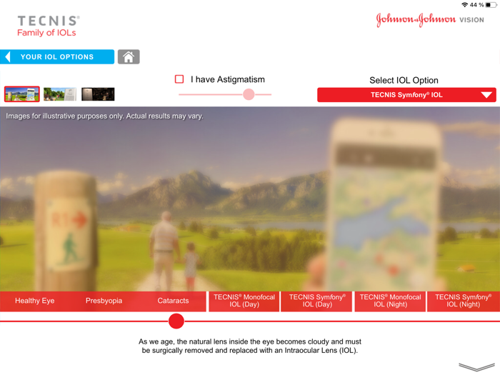 TECNIS® Vision Simulator