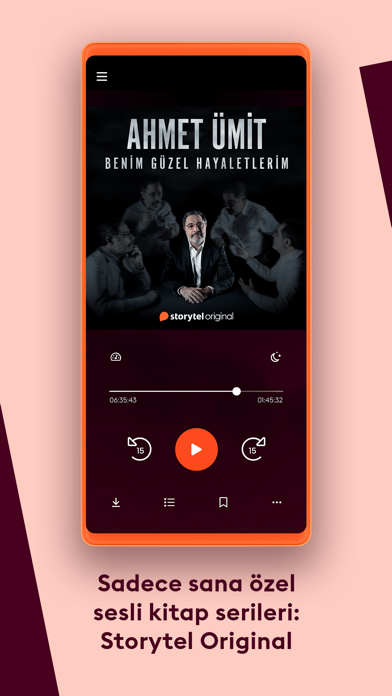 Storytel:Sesli kitap & e-kitap iphone ekran görüntüleri