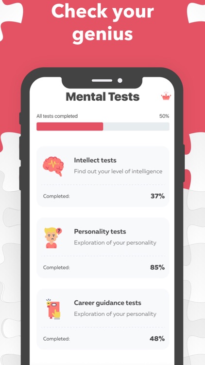 Personality and IQ test