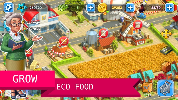 Eco City - farm building game