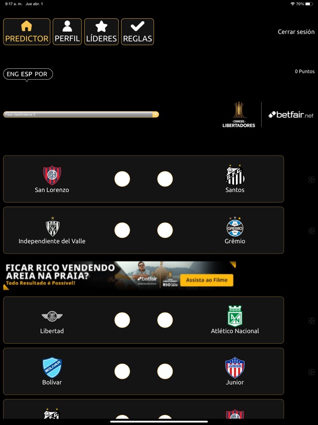 Libertadores mac os update