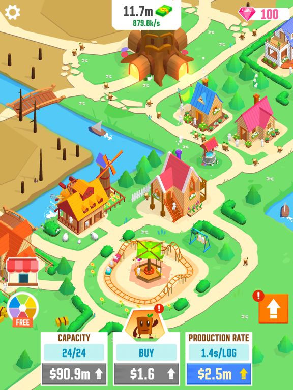 Idle Tree City screenshot 4