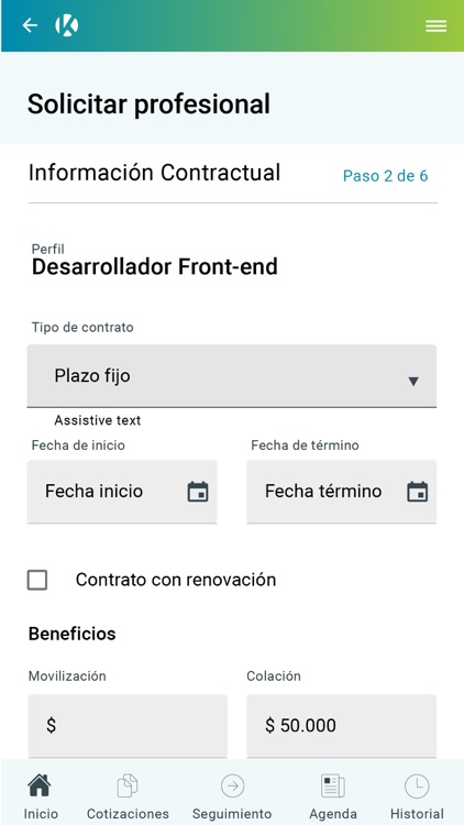 Plataforma Cliente screenshot-5