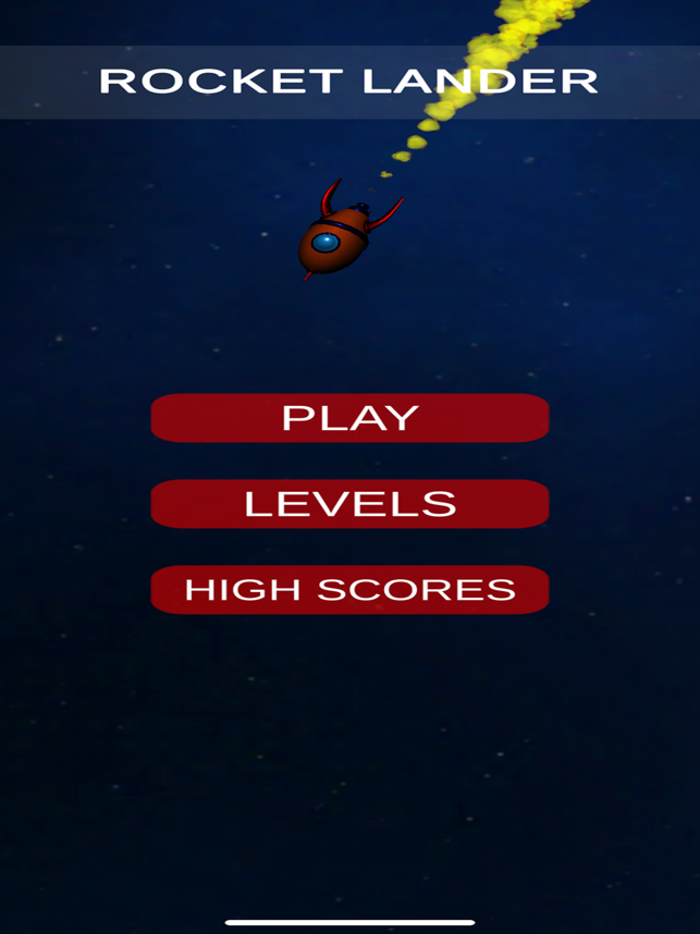 ARocket Lander, game for IOS
