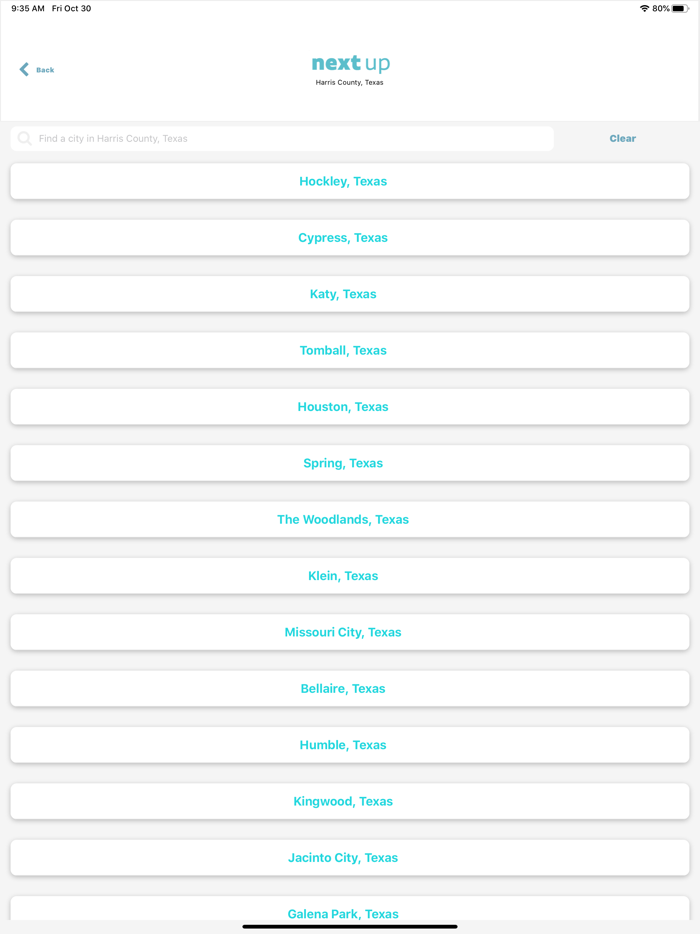 Next Up City Guide Voter