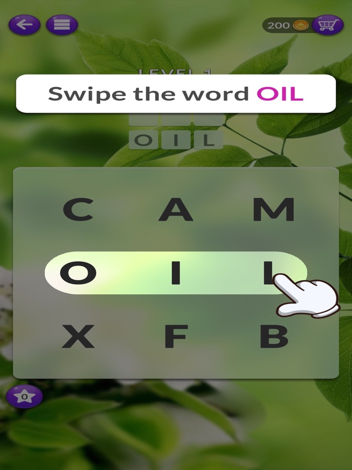 Wordslide - Swipe Letter