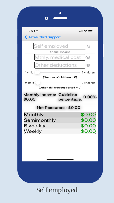 How to cancel & delete Child Support Calc from iphone & ipad 4