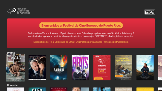 Festival de Cine Europeo de PR(圖1)-速報App