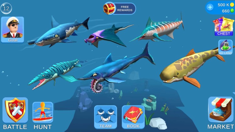 Sea Monster City - Battle Game screenshot-1