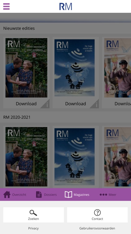 Revalidatie Magazine screenshot-5