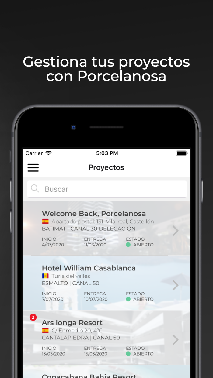 Porcelanosa Welcome Back