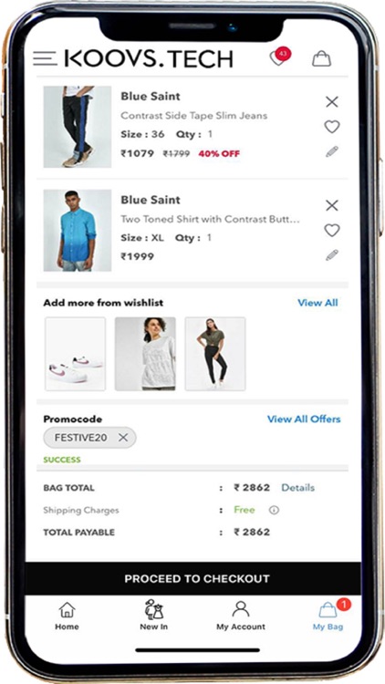 Koovs Easy App