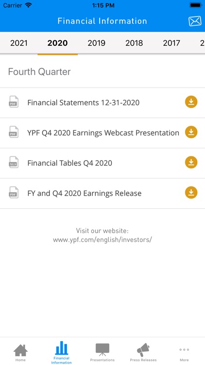YPF Investors