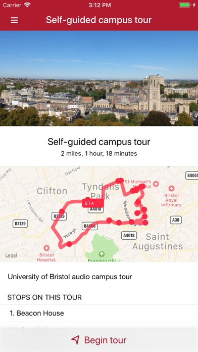 Visit University of Bristol screenshot 2