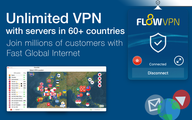 Flow VPN - Unlimited Internet