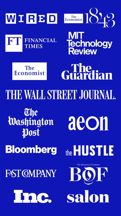 Curio: hear great journalism screenshot-0