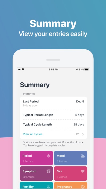 One Period Tracker & My Health screenshot-8