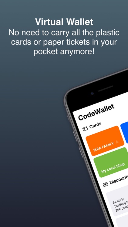 CodeWallet: Cards & discounts