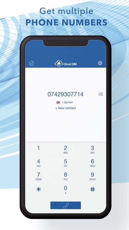 Cloud SIM: Second Phone Number screenshot-3