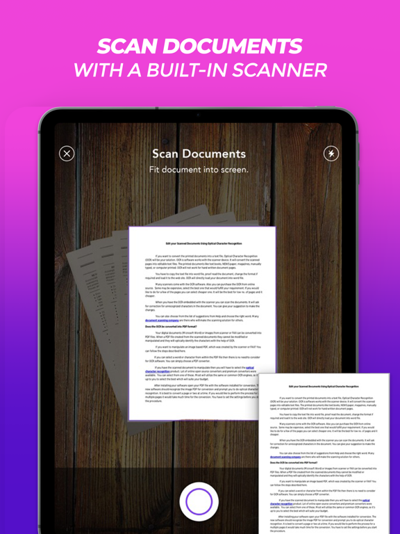 Simple Fax - Burner & Scanner screenshot 2