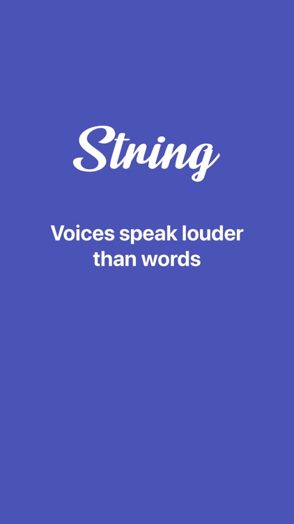 String - Date With Your Voice