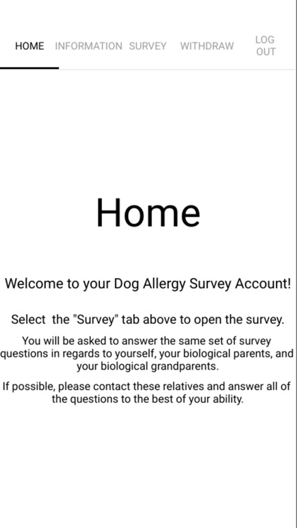 The Dog Allergy Survey screenshot-3