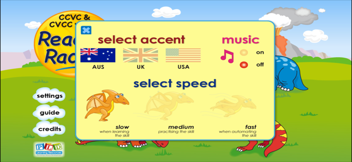 Reading Race 1c CCVC  CVCC