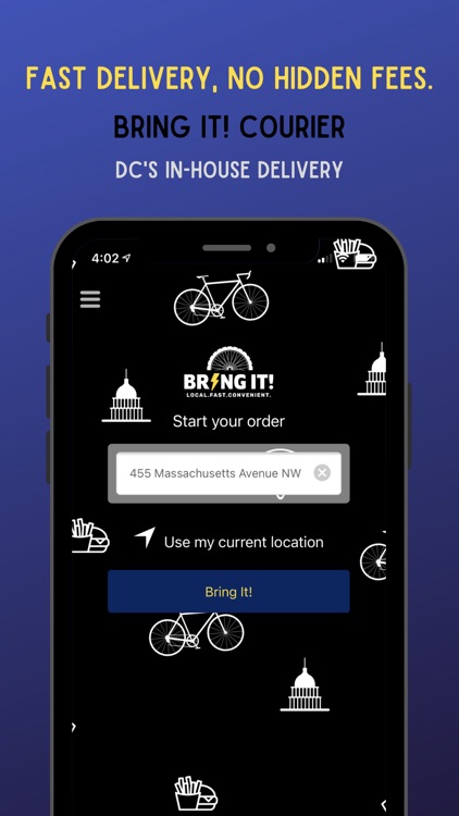 Bring It DC Ordering App