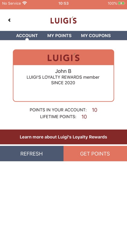 Luigi's Pizzeria of New York