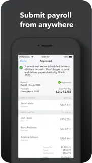 quickbooks payroll iphone screenshot 3