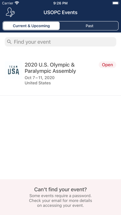 How to cancel & delete 2019 USOPA Reunion from iphone & ipad 1