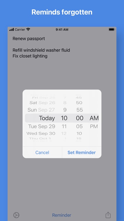 Quick Notes with widget