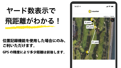 ゴルフスコアカウンター screenshot1