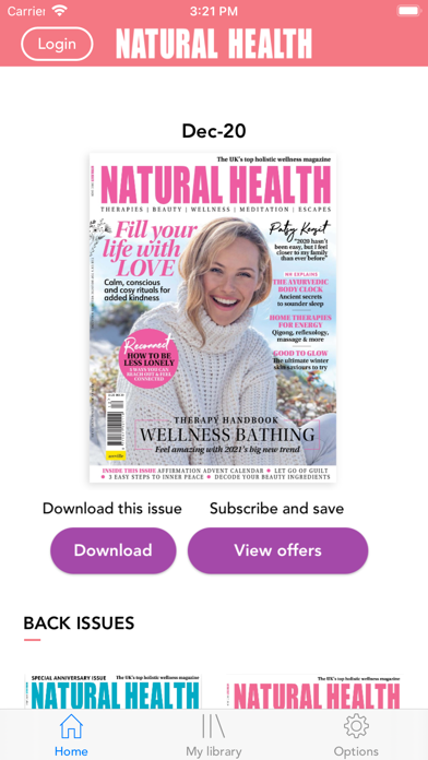 Natural Health Magazine screenshot1