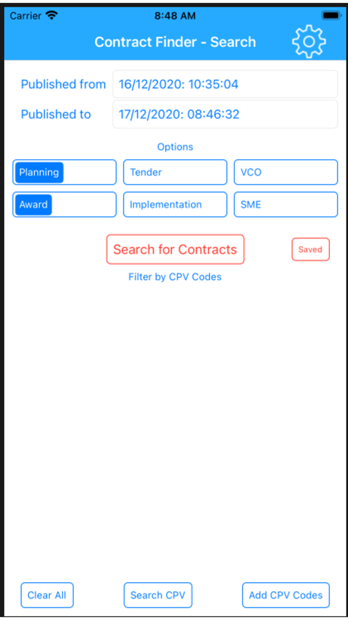 Contract Finder