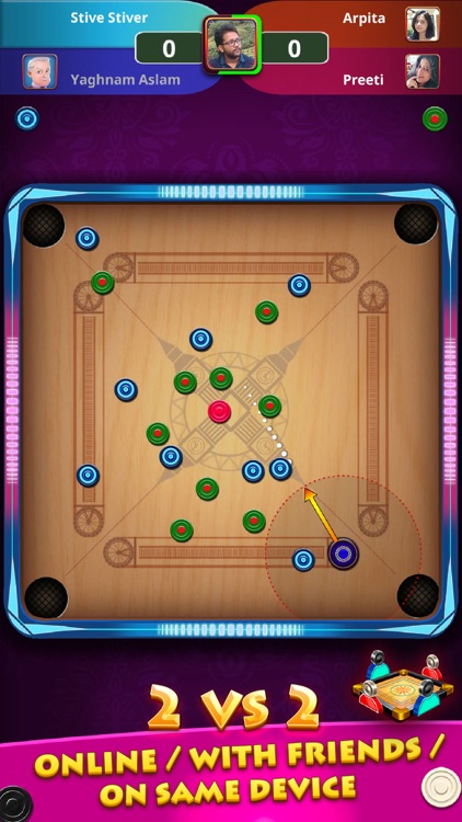 World Of Carrom :3D Board Game