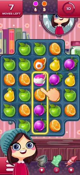 Game screenshot Agnes' Fruits Match-3 Puzzle apk