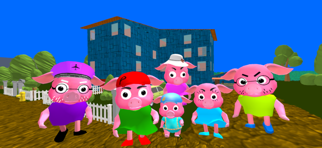 Pigs Family Escape