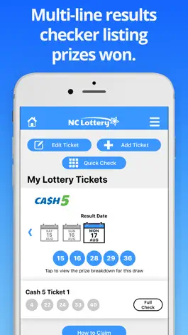 Game screenshot North Carolina Lotto Results hack