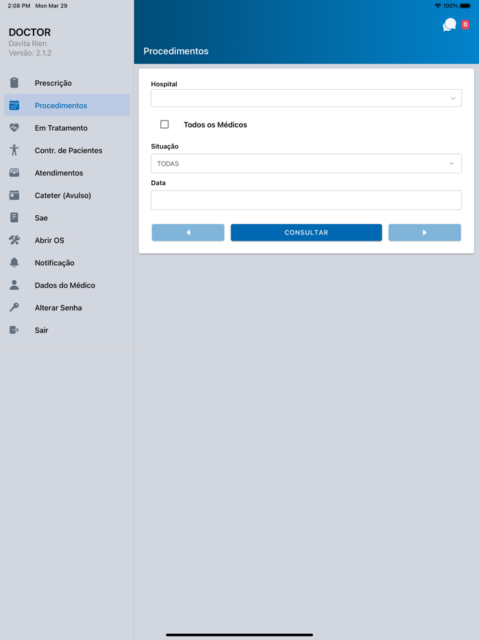 Davita Intra-Hospitalar