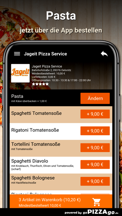 Jageit Pizza Service Oelsnitz screenshot 5