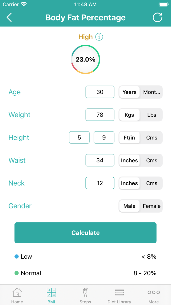 Calorie Counter - Daily Steps