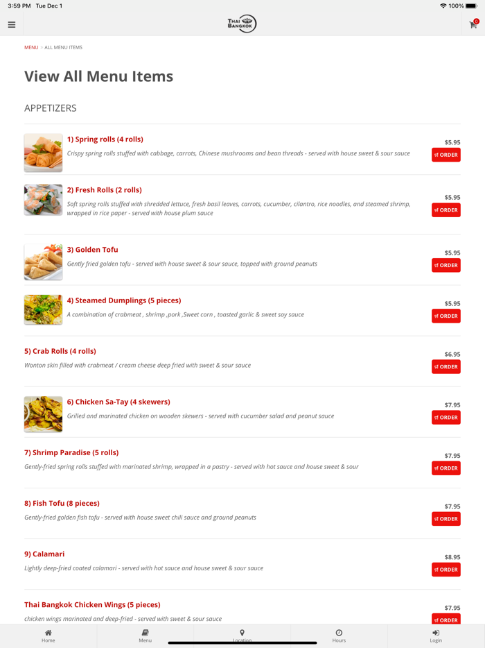 Thai Bangkok Restaurant