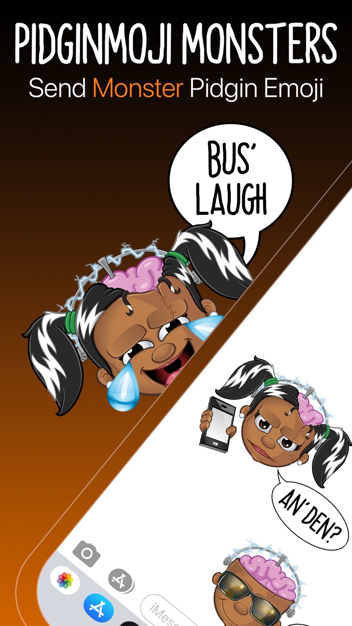 Pidginmoji Monsters