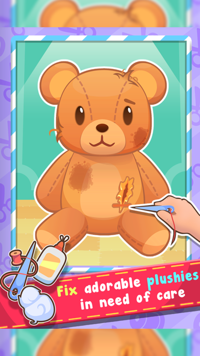 How to cancel & delete Plush Hospital - Teddy Bear and Pet Plushies Doctor Game for Kids from iphone & ipad 1