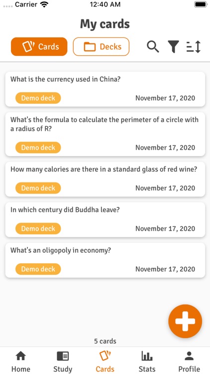 SwipeCards. screenshot-5