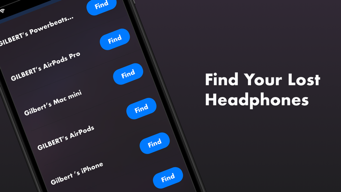 Lost HeadPhone Finder