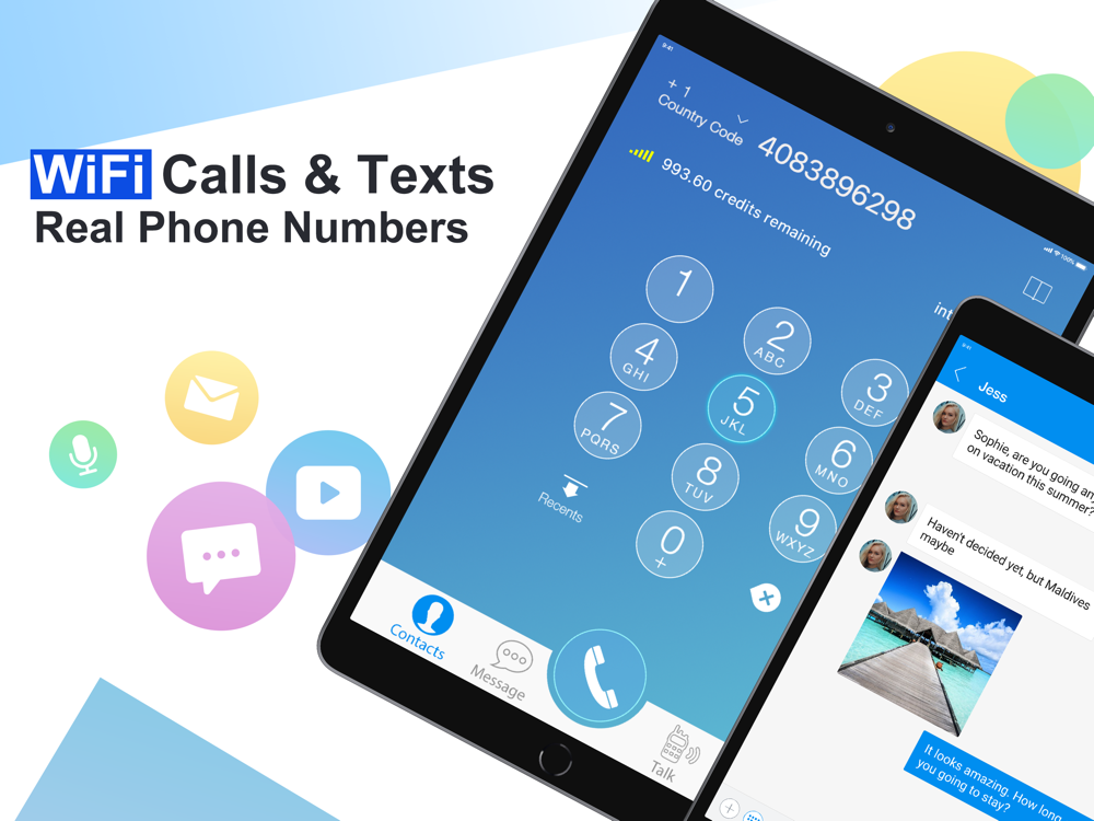 Dingtone WiFi Calling & Text App for iPhone Free Download Dingtone