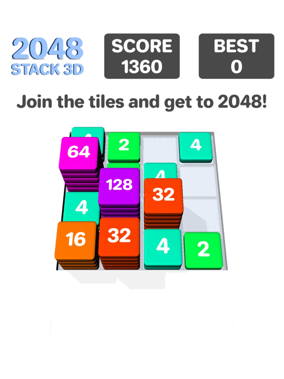 2048 Stack 3D screenshot 4